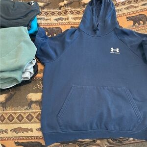 Lot of 6Under Armour Sleeveless Hoodies
